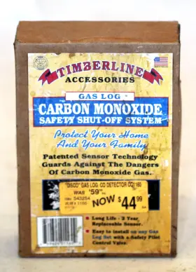 Co-1160 Timberline Gas Log Carbon Monoxide Safety Shut Off System