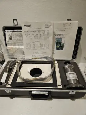 Tsp-pm10 Tisch Dwyer High Volume Air Sampler Calibrator With Slack Tube Manimeter
