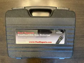 Te9800 Tool Experts Combustible Gas Detector - With Case And Manual