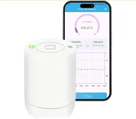 Toolhome 737706259684 Bluetooth Radon Detector For Home High-precision Sensor Real-time Gas Mo