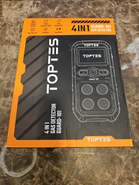 Guard-101 Toptes Gaurd-101 4 Gas Monitor Multi Detector For H2s Co Lel And 02 New