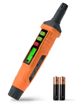 Pt210 Toptes Gas Leak Detector Natural With Audible And Visual Alarm Lo