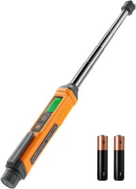 Pt299 Toptes Natural Gas Detector Leak With Extendable Orange