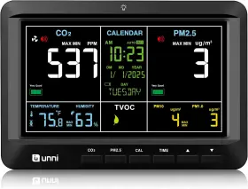 Pm1.0 U Unni 313038917975 Air Quality Monitor Indoor 7.5 Inch Display Alerts Co2 Pm2.5 Pm10 W Pm1.0 U Unni 313038917975 Air Quality Monitor Indoor 7.5 Inch Display Alerts Co2 Pm2.5 Pm10 W