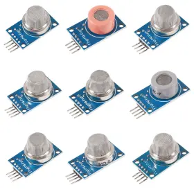 Umlife 701715448391 9pcs/lot Gas Detection Sensor Module Mq-2 Mq-3 Mq-4 Mq-5 Mq-6 Mq-7 Mq-8 Mq-9