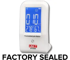 Ut338a Uni-t Uni-trend Formaldehyde Detector Hcho Gas Air Quality Monitor Temp Humidity New