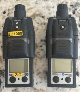 17093v9-011 Ventix 2 Used Ventis Mx4 Multi Gas Monitor Detector Pump Aspirated