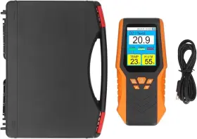 Vtsyiqi 635412068791 Handheld O2 Gas Detector Monitor Oxygen Analyzer With Range 0-30%vol