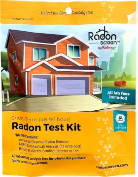 Rd-411 Watersafe Radonscreen Radon Detector For Home Test Kit Epa-approved Gas To