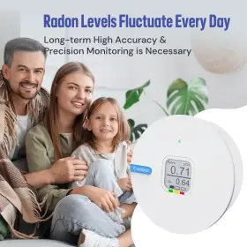 Wbg-rn300c Wild Blue Wbg Smart Portable Radon Detector Alpha Spectral Sensor Monitor