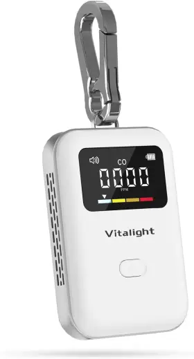 Wintall 313023463456 Carbon Monoxide Detector Mini Co For Travel Air Quality Monitor Stylis