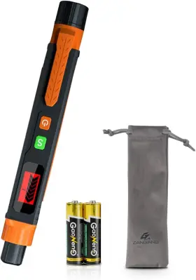 Jly-50a-bag Zangang Natural Gas Leak Detector Portable Sniffer With Audible And Visual Alarm
