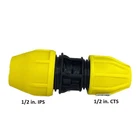 1/2 In. Ips Dr 9.3 To Cts Underground Yellow Poly Gas Pipe Adapter X New. Price: $28.04.