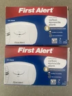 2X First Alert Cat. CO605B Carbon Monoxide Detector Alarm Plug-in New. Price: $29.99.