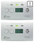Kidde Carbon Monoxide Detector With 10-YEAR BATTERY,3 LEDS,2 Pack C3010-D Open. Price: $79.99.