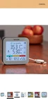 Taylor Air Quality Monitor Measures Indoor Temperature + Humidity Alerts Led New. Price: $31.99.