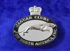 Jaguar Clubs Of North America Inc Grille Badge Bumper Topper Accessory Sign Used. Price: $49.95.