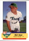 1994 Trenton Thunder Fleer/procards #2112 Matt Bauer Saginaw Michigan Ungraded. Price: $12.99.