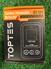 Toptes OT-139 Portable Carbon Monoxide Detector New Open Box. Price: $14.00.