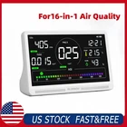 Fil-fresh 16-IN-1 Air Quality Monitor Indoor CO2 PM2.5 Tvoc Hcho 7" Display New. Price: $59.99.