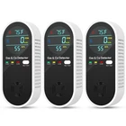 Nicgol Upgraded Natural Gas Leak & Carbon Monoxide Detectors - 4 In 1 New. Price: $173.44.