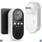 5-IN-1 Carbon Monoxide & Natural Gas Leak Detector Plug-in/battery Backup New. Price: $119.79.