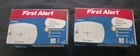 Lot Of 2 First Alert CO605B Carbon Monoxide Plug-in Alarms With Battery Backup New. Price: $24.99.