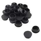 25PCS 3/4 INCH(19MM) Black Hole Plug Plastic Cover, Round End Cap Flush New. Price: $11.99.