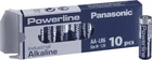 10 X Aa LR6 Panasonic Powerline Industrial Alkaline Battery Pack Of New. Price: $10.20.