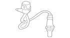 Genuine Mitsubishi Oxygen Sensor MR985164 New. Price: $147.53.
