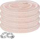 Pu Dust Collection Hose 2 10 Ft Heavy Duty Clear Flexible Collector New. Price: $74.06.