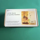 Airthings View Plus Smart Quality Monitor White Model 2960 New. Price: $215.00.