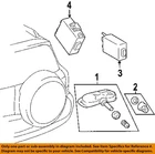 Toyota Oem 06-17 4RUNNER Tire Pressure Monitor Components-tpms Sensor 4260733022 New. Price: $84.95.