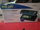 Royal Sovereign RCD-2000 4-WAY Counterfeit Bill Id Detector Uv Magnetic Mg Wm Used. Price: $22.00.