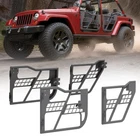 4PCS For Jeep Wrangler Jk 07-18 4DR Carbon Steel Tube Safari Tubular Doors F&r New. Price: $229.99.