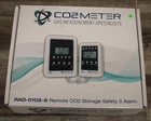 CO2 Monitor W/ 3 Alarm Meter Air Quality RAD-0102-6 New. Price: $539.99.