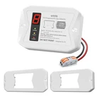 Propane Gas Detector 12V Digital Lp Alarm White Hardwired Vitite Rv Flush Mount New. Price: $59.99.