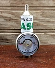 Gasco Cylinder Flow 0.25 Slpm Regulator Gauge 0-1500 Psi Healthcare New. Price: $95.00.