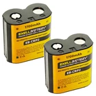 2X 6V 1700MAH CRP2 Photo Battery Compatible With 2CR-P2 PC223 DL223A For Cameras New. Price: $16.99.