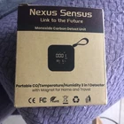 Portable Carbon Monoxide Detector For Travel Nexus Sensus 3-IN-1 Co New. Price: $40.00.