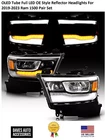 Oled Tube Full Oe Style Reflector Headlights For 2019-2023 Ram 1500 Pair Set New. Price: $499.00.
