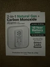 Denova Detect 2-IN-1 10 Yr Batt Natural Gas ,carbon Monoxide Voice Alert New. Price: $59.99.
