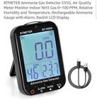 Btmeter BT-535G Ammonia Gas Detector 0-100PPM Usb Rechargeable Lcd Display New. Price: $86.00.