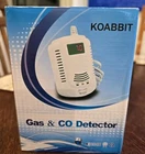 Koabbit Gas And C0 Detector With Original Box New. Price: $20.00.