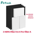 Honeywell HPA300 Filter Kit Hepa 4 Pre HRF-ARVP300 Replacement New. Price: $27.99.