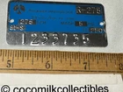 Vintage Aluminum Data Plate Rockwell International Pittsburgh Pa Gas Meter Used. Price: $23.95.