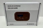 Digital Rv Carbon Monoxide & Propane Dual Gas Alarm SRC2000-S Brown New. Price: $39.99.