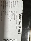 Industrial Scientific Ventis PRO5 Air Monitor With Pump New. Price: $995.00.