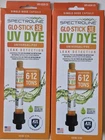(2) Pcs Spectroline Glow-stick 3E Uv Refrigeration Dye New. Price: $18.50.