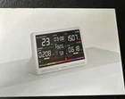 Indoor Air Quality Monitor 7 Display PM2.5 CO2 Tvoc Temp Humidity New. Price: $35.00.
